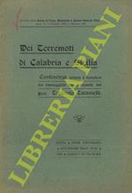 Dei Terremoti di Calabria e Sicilia. Conferenza