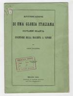 Rivendicazione d'una gloria italiana. Giovanni Branca inventore della macchina a vapore. Relazione (...)