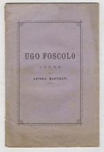 Ugo Foscolo. Carme