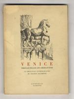 Venice through English and American Eyes. 16 Original Lithographs by Franco Sacchetti