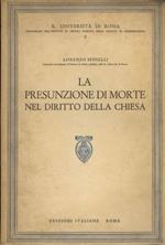 La presunzione di morte nel diritto della chiesa
