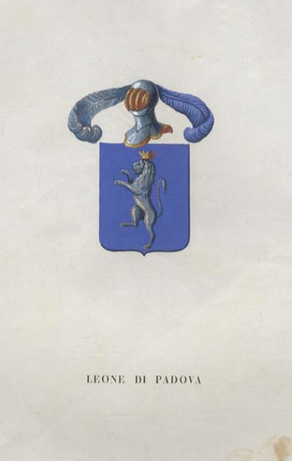 Leone o Leoni di Padova - copertina
