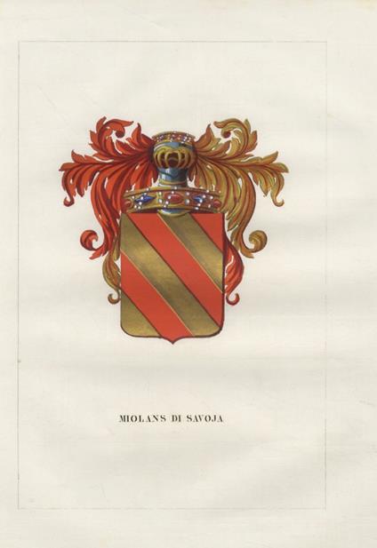 MIOLANS di Savoia - copertina