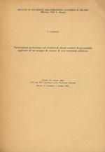 Osservazioni preliminari sui risultati di alcuni reattivi di personalità applicati ad un gruppo di ragazzi di una comunità calabrese. Estratto dal volume degli Atti del XIV Congresso degli psicologi italiani, Napoli, 27 settembre - 3 ottobre 1962