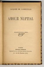Amour nuptial