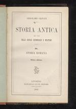 Storia antica ad uso delle scuole secondarie e militari. II: storia romana
