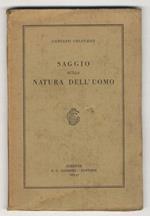 Saggio sulla natura dell'uomo