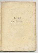 Stanze di Jacopo Bonfadio