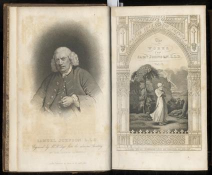 The Works (...) With an Essay on his Life and Genius by Arthur Murphy, Esq. In two volumes complete - Samuel Johnson - copertina