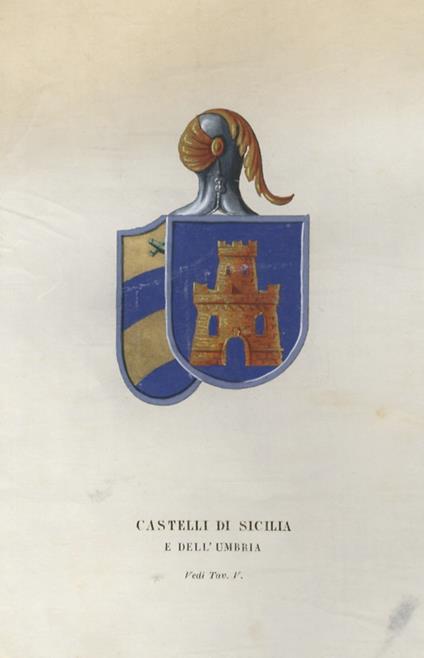 CASTELLI di Sicilia e dell'Umbria - copertina