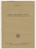 Censura e libri proibiti a Venezia: il Registro Donadoni-Morelli (1769-1795)