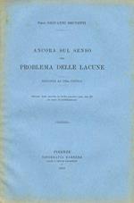 Ancora sul senso del problema delle lacune. Risposta ad una critica