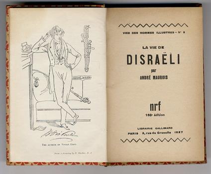 La vie de Disraëli. 168e édition - copertina