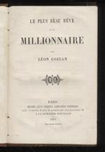 Le plus beau reve d'un millionnaire