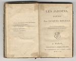 Les jardins, poeme [...]. Nouvelle édition, considerablement augmentée