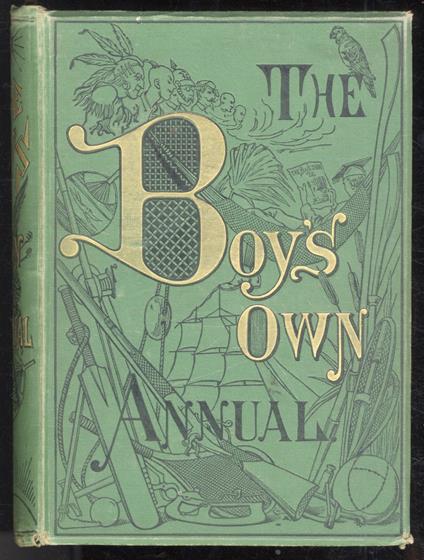 BOY'S Own Annual. Volume XII. 1889-90 - copertina