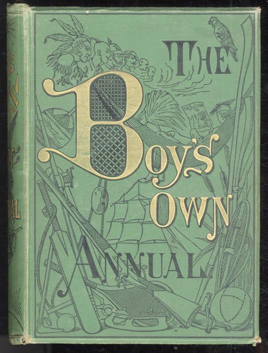 BOY'S Own Annual. Volume XII. 1889-90 - copertina