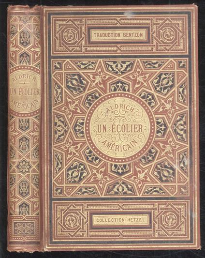 Un Ecolier Américain [...] Traduit de l'anglais par Th. Bentzon [...] Dessins par J. Davis - copertina