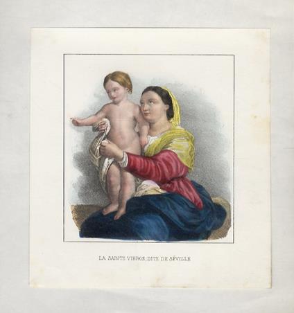 SAINTE (LA) Vierge dite de Séville. [La Vergine detta di Siviglia] - copertina