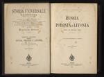 Russia, Polonia e Livonia sino al secolo XVII. Tomo secondo