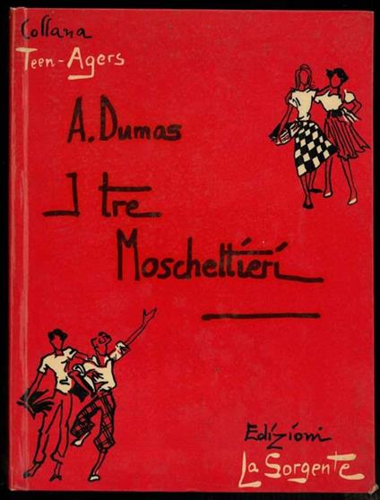I tre moschettieri - Alexandre Dumas - copertina