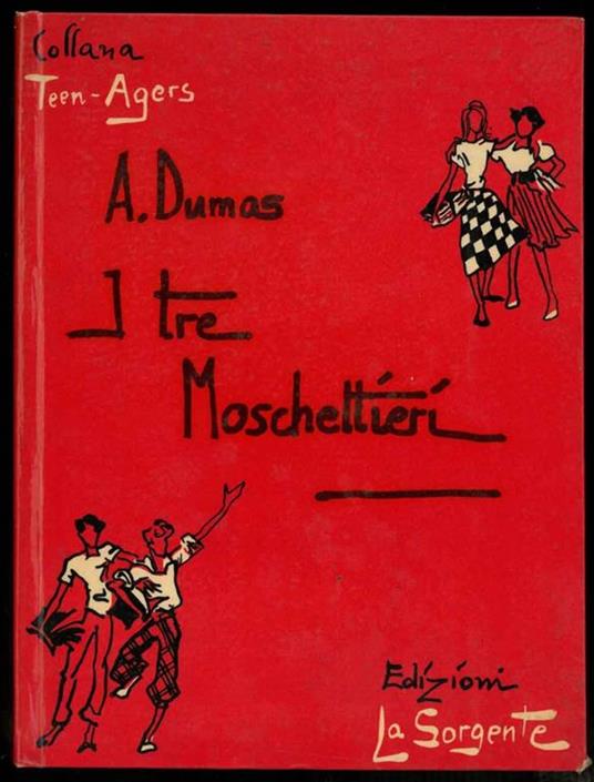 I tre moschettieri - Alexandre Dumas - copertina