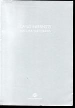 Carlo Invernizzi Natura naturans A cura di Claudio Cerritelli