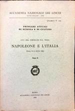 Napoleone e l’Italia. (Roma,8-13 ottobre 1969)