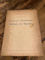 Genesi e formazione letteraria dei 