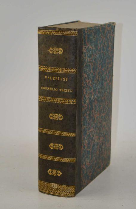 Le opere… tradotte ed illustrati da Lodovico Valeriani - P. Cornelio Tacito - copertina