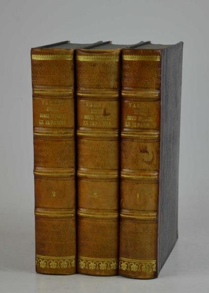 Storia delle campagne e degli assedj degl'italiani in Ispagna dal mdcccviii al mdcccxiii… Seconda edizione approvata dall'autore eseguita per cura del prof. F. Longhena - copertina