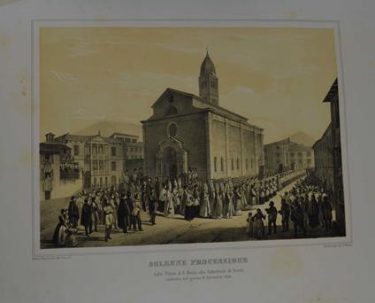 Feste secolari del Concilio di Trento: con solenne rito celebrate nei giorni 12, 13 e 14 dicembre 1845 descritte ed illustrate a cura del Municipio e dell'Istituto Sociale di Trento - copertina