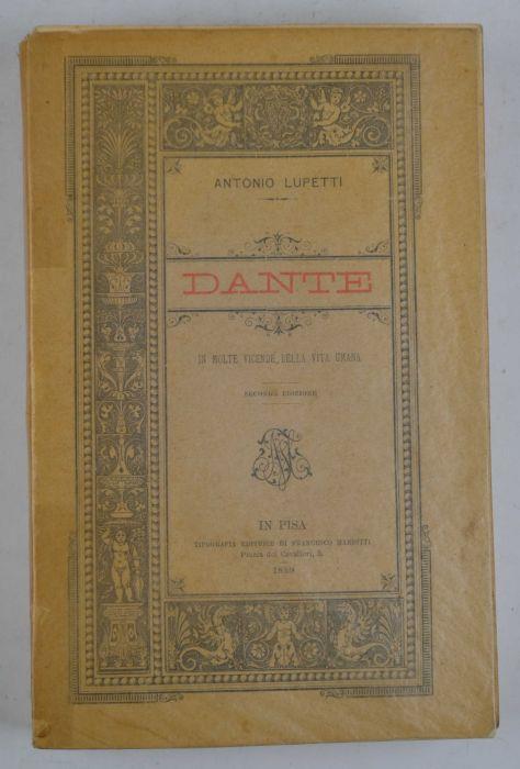 Dante in molte vicende della vita umana - Antonio Lodetti - copertina