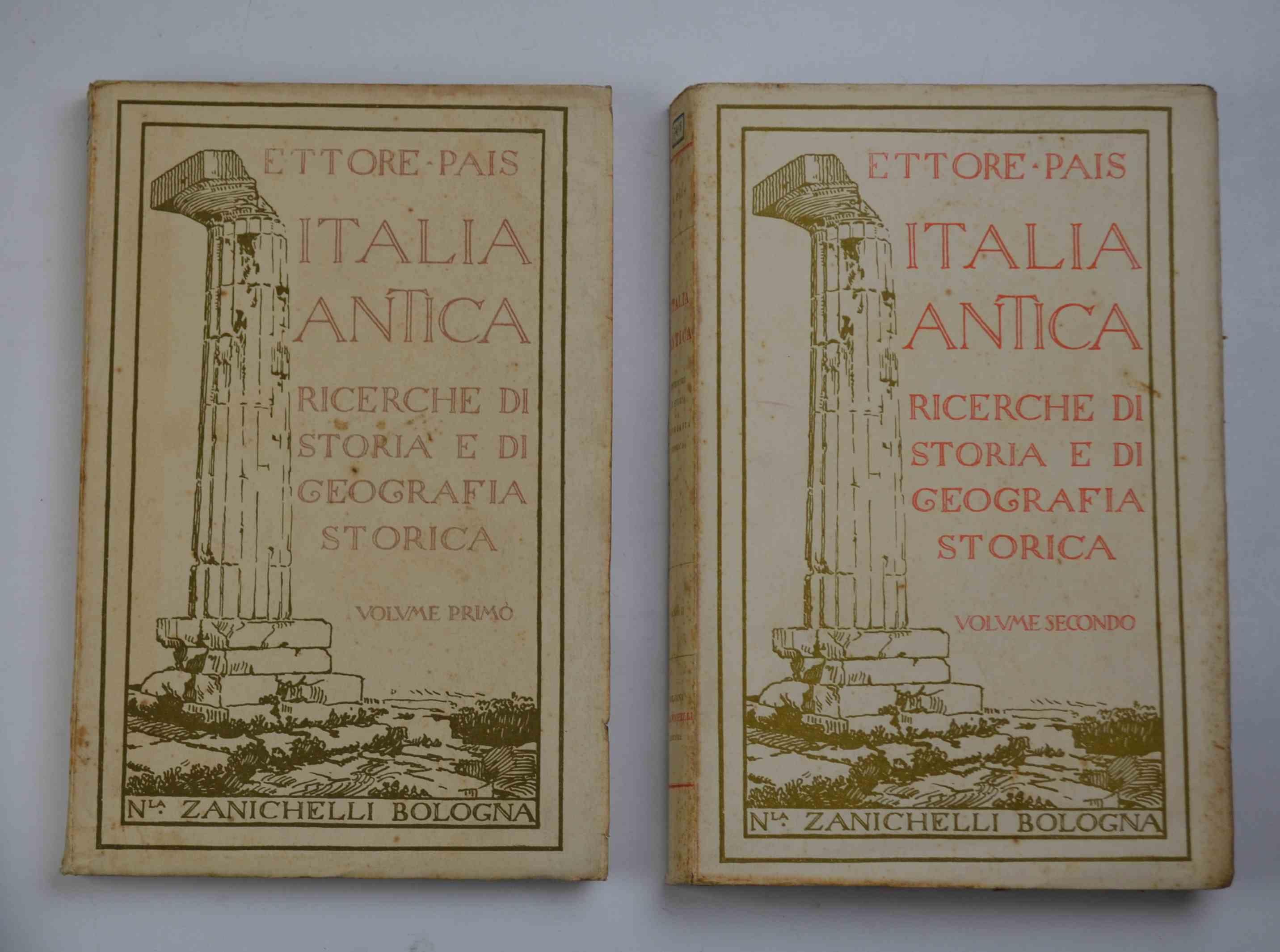 Italia antica. Ricerche di storia e di geografia storica