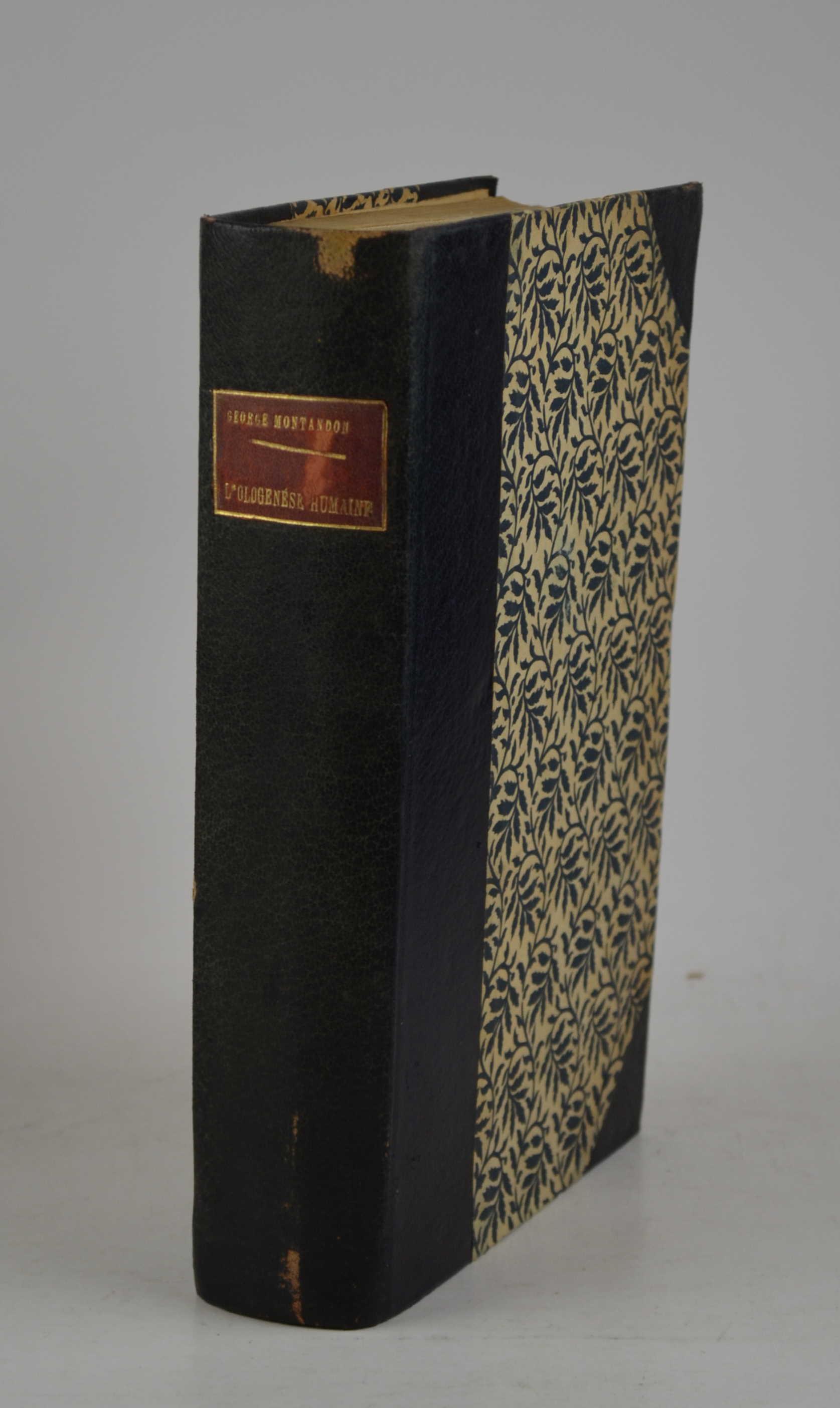 L' Ologenèse humaine (Ologénisme)
