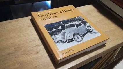 Forty Years of Design with Fiat - Dante Giacosa - copertina