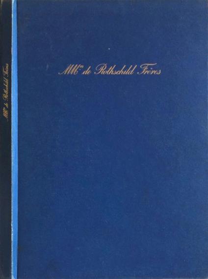 Les Messieurs de Rothschild - Maurice Druon - copertina