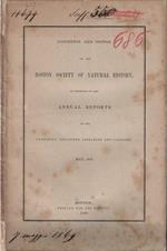 Condition and doings of the Boston Society of Natural History,