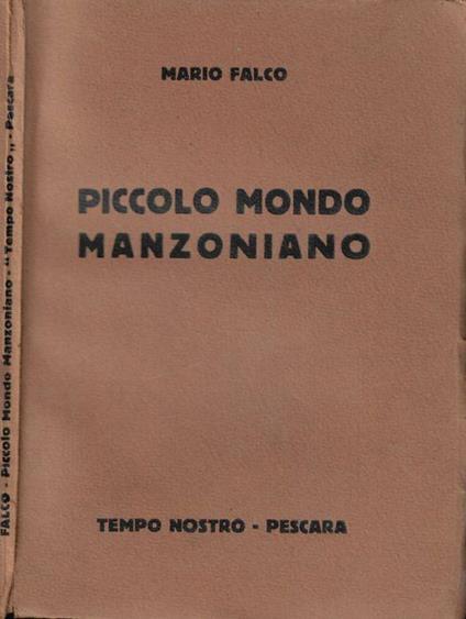 Piccolo mondo manzoniano - Mario Falco - copertina