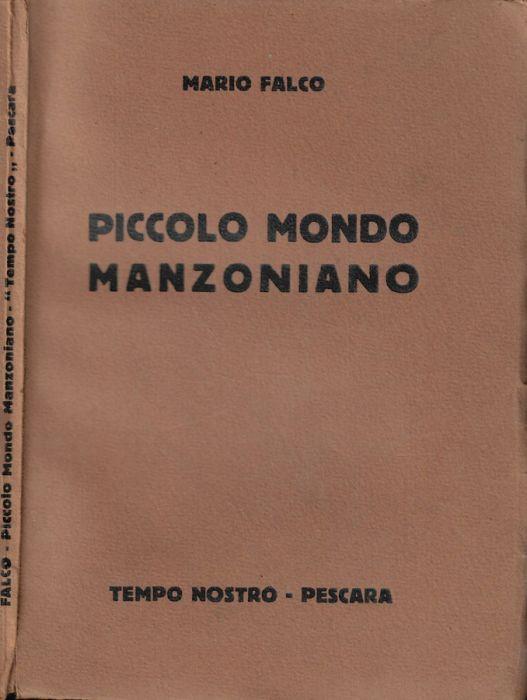 Piccolo mondo manzoniano - Mario Falco - copertina