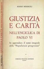Giustizia e carità nell'Enciclica di Paolo VI