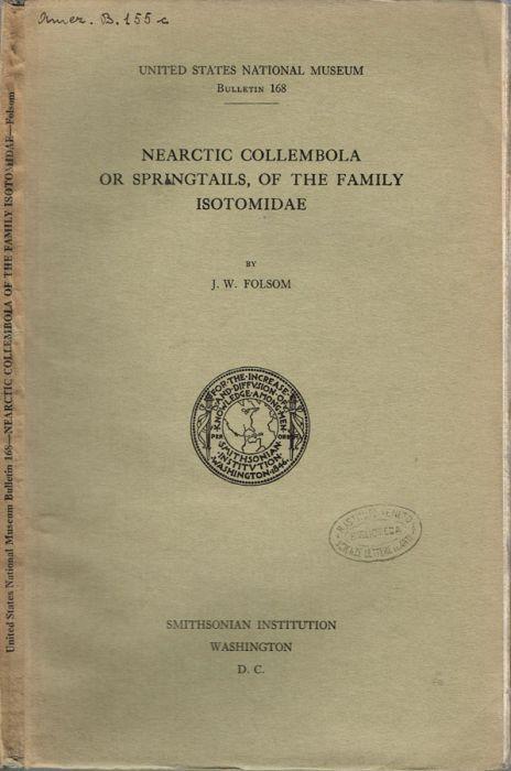 Nearctic colembola or springtails, of the family isotomidae - copertina