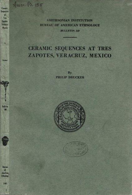 Ceramic sequences at Tres Zapotes, Veracruz, Mexico - copertina