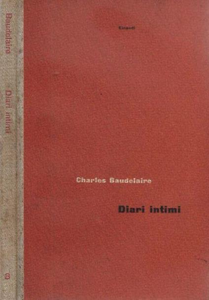 Diari intimi - Charles Baudelaire - copertina