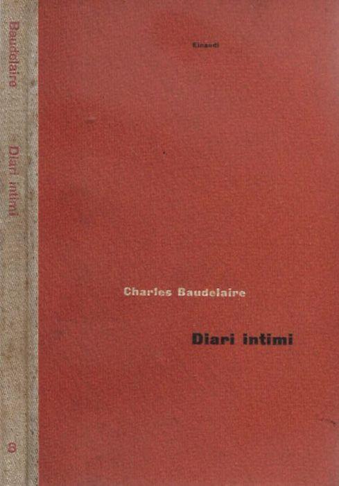 Diari intimi - Charles Baudelaire - copertina