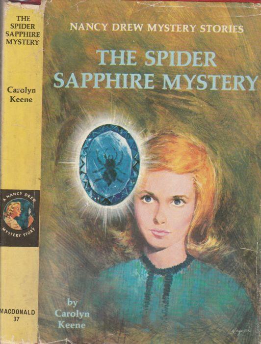 The spider sapphire mystery - Carolyn Keene - copertina