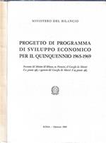 Progetto di programma di sviluppo economico del quinquennio 1965-1969