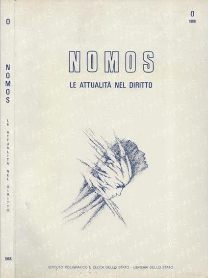 Nomos. Le attualità nel diritto - copertina