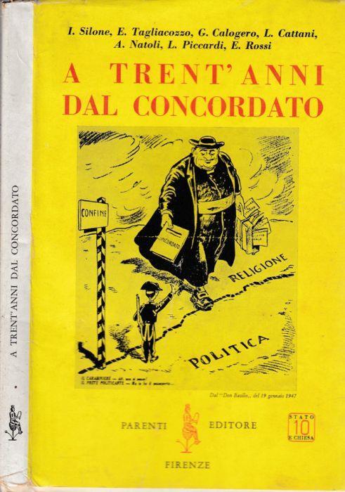 A trent'anni dal Concordato - copertina