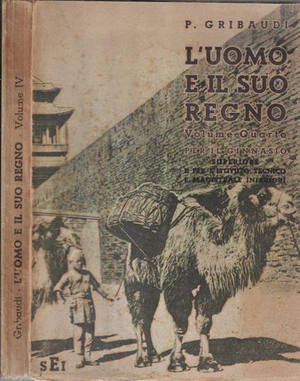 L' uomo e il suo regno - Piero Gribaudi - copertina